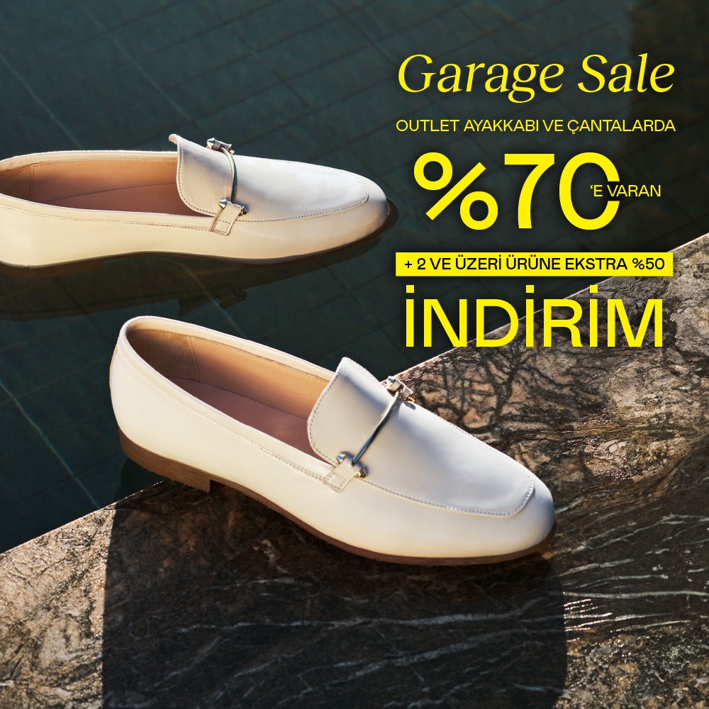 * Garage Sale | Seçili Ürünlerde %70' e Varan İndirim