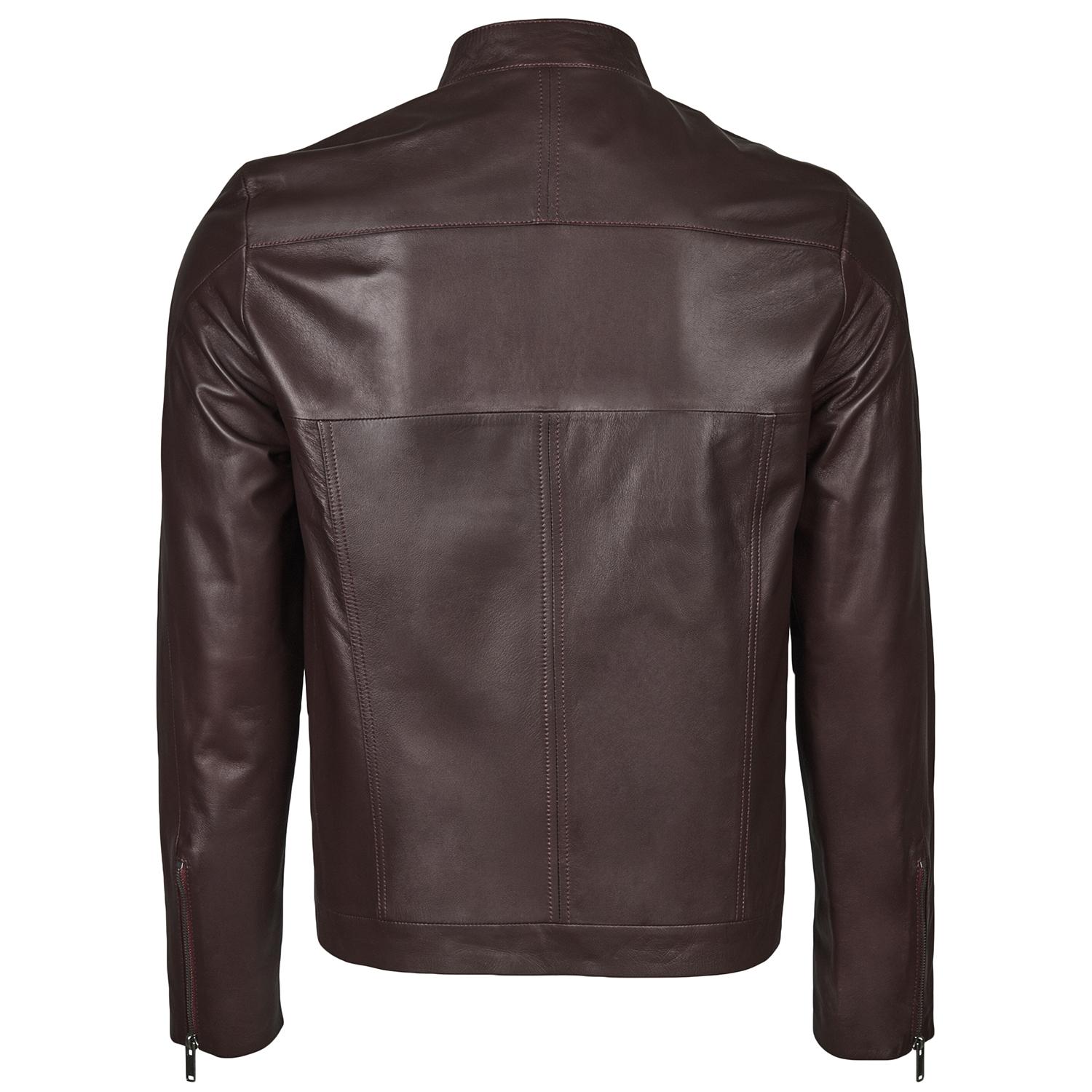 Bordo Livio Erkek Deri Mont 1010023122016