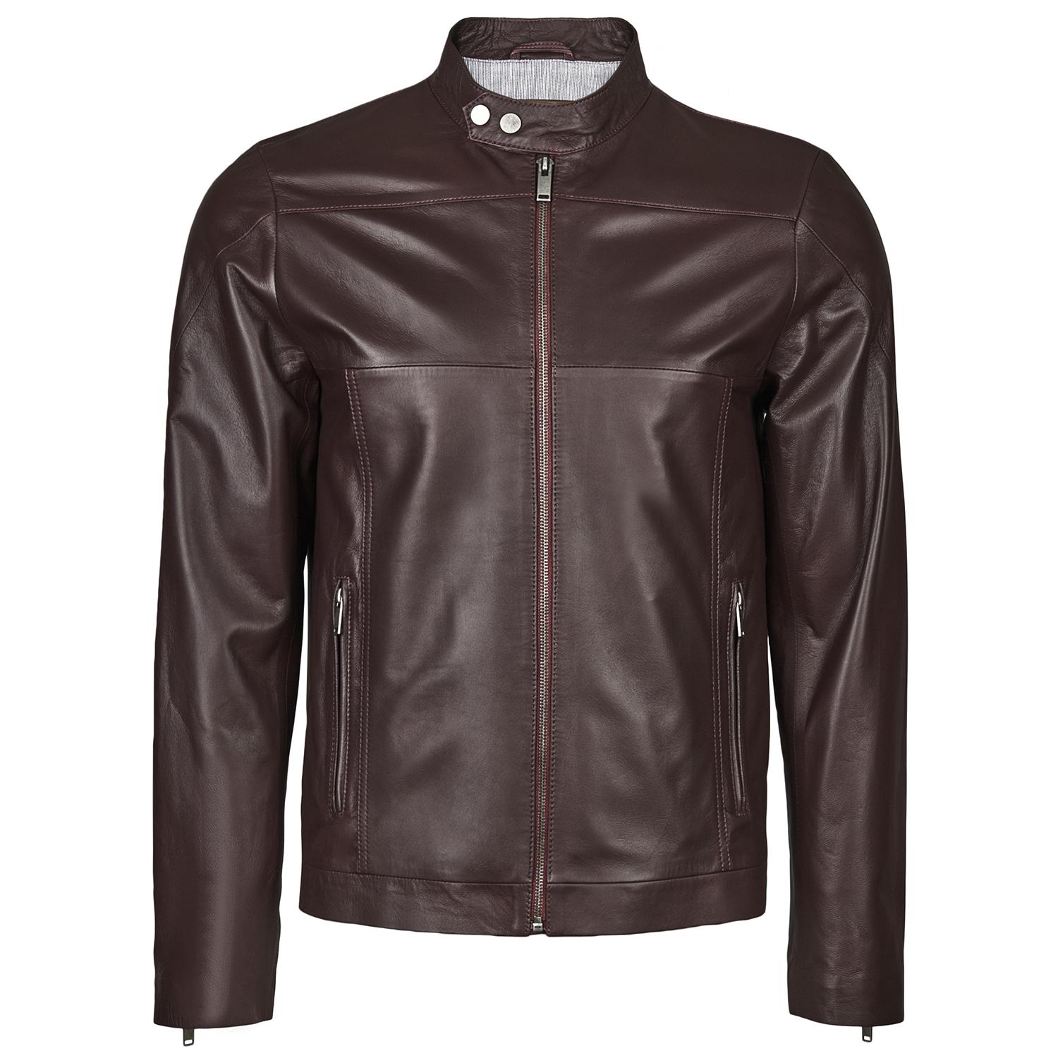 Bordo Livio Erkek Deri Mont 1010023122016