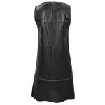 Siyah Kadın Deri Elbise 1010022714008