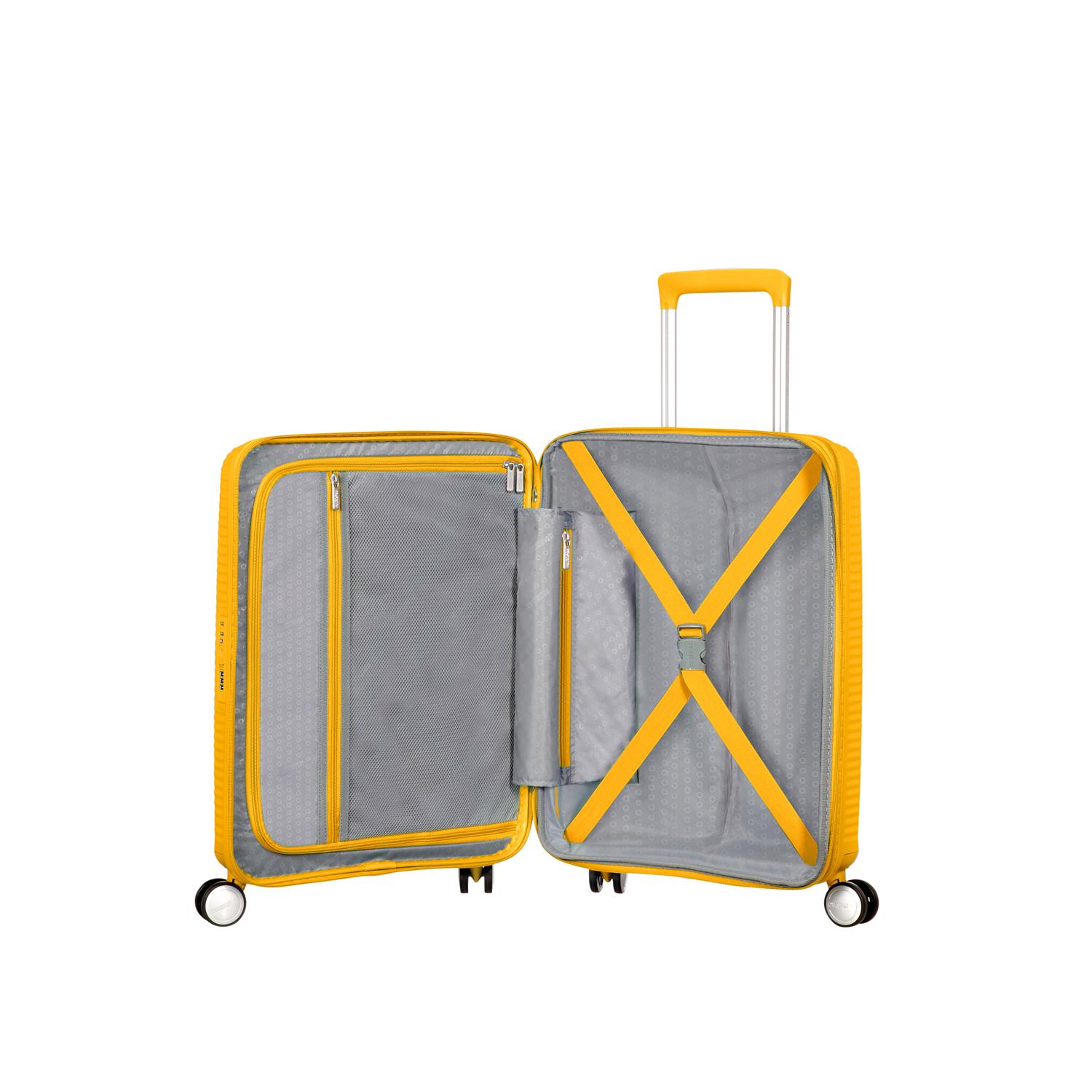 American Tourister Soundbox - Kabin Boy Sert Valiz 55 cm 2010041750005