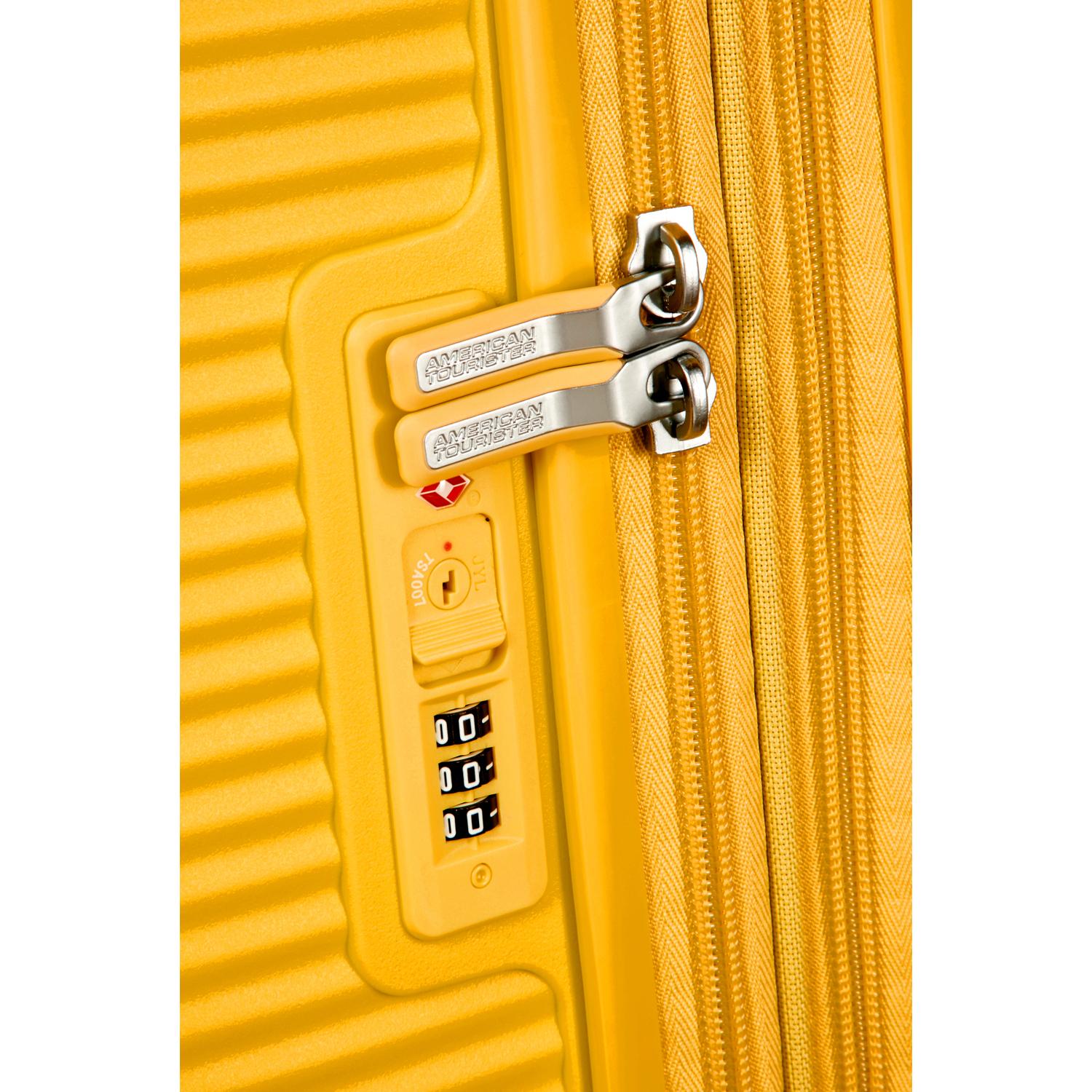 American Tourister Soundbox - Kabin Boy Sert Valiz 55 cm 2010041750005