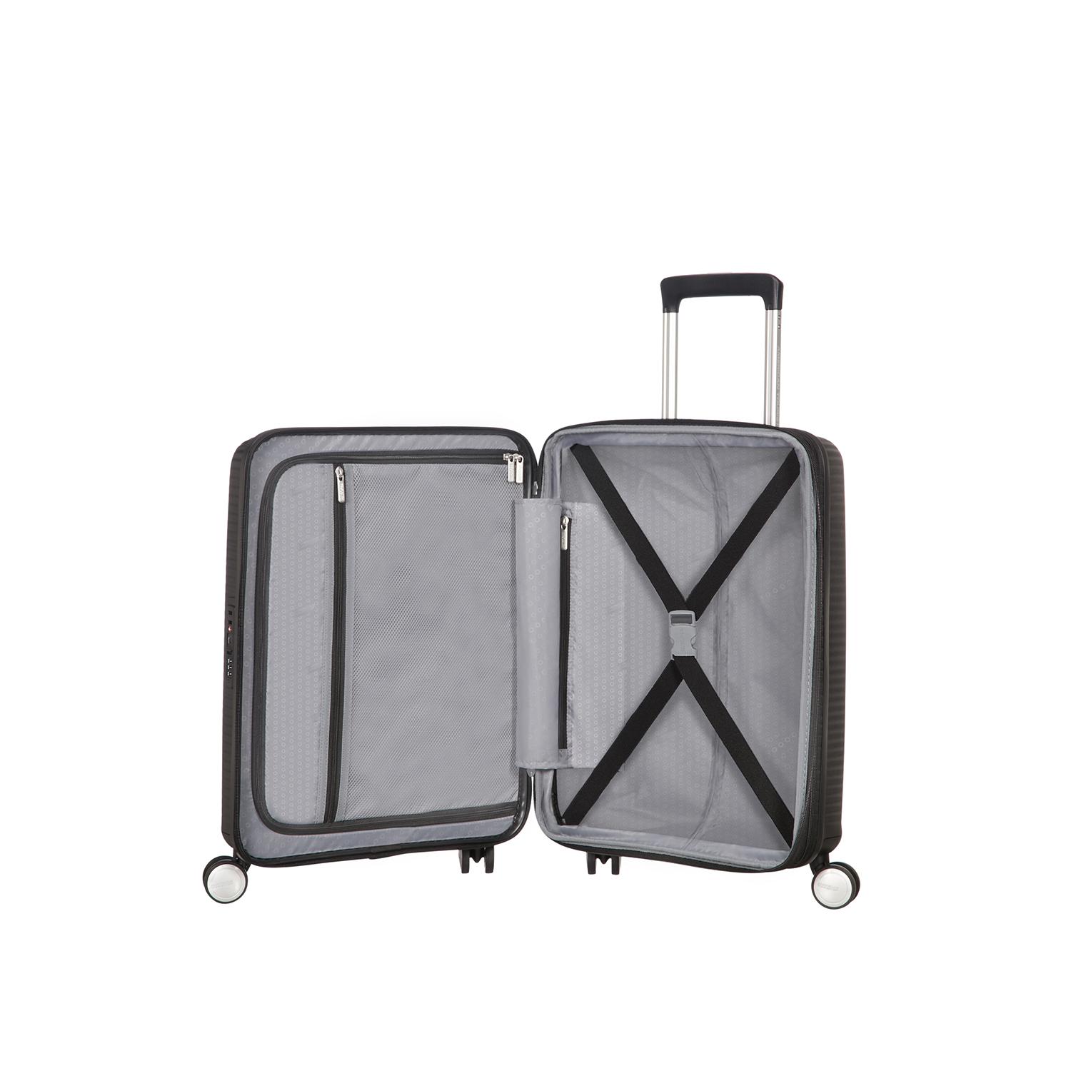 American Tourister Soundbox - 55 cm Kabin Boy Sert Valiz 2010041750001