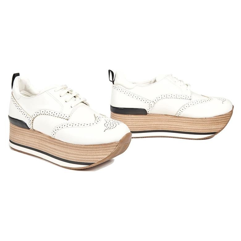 Beyaz Lucita Kadın Spor Ayakkabı 2010042775001