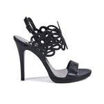 Siyah Tanya Kadın Topuklu Ayakkabı 2010042589005