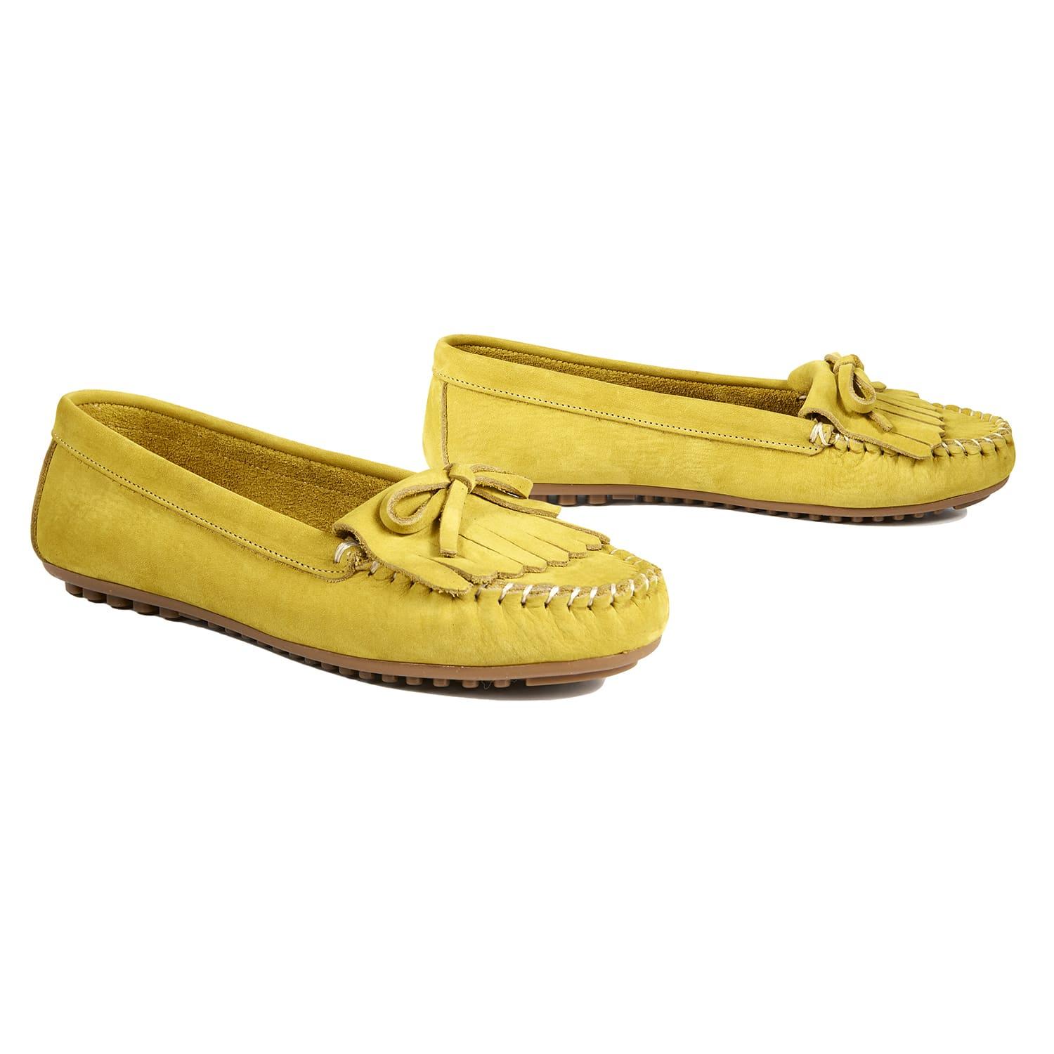 Sarı Sui Kadın Süet Loafer 2010043125001