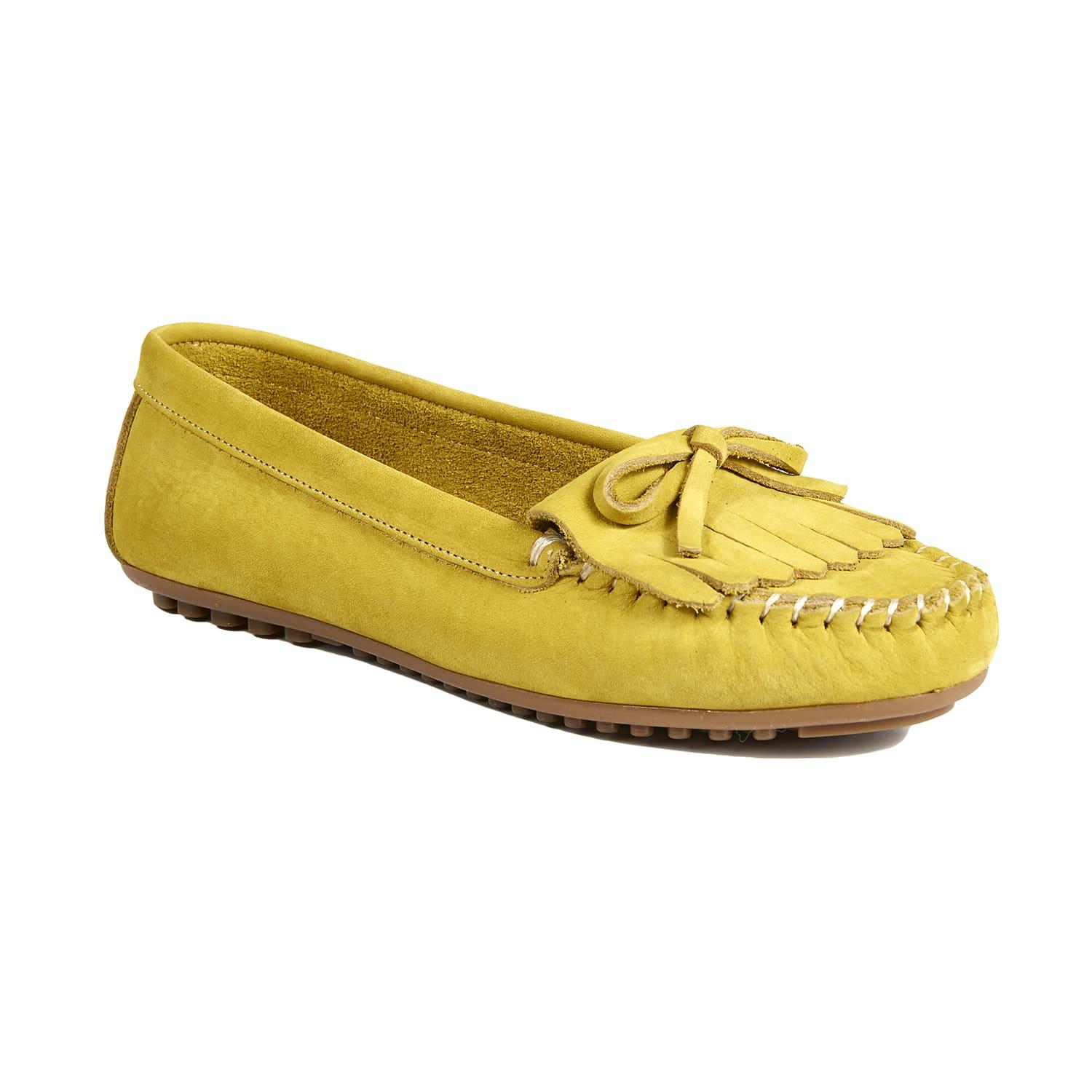 Sarı Sui Kadın Süet Loafer 2010043125001