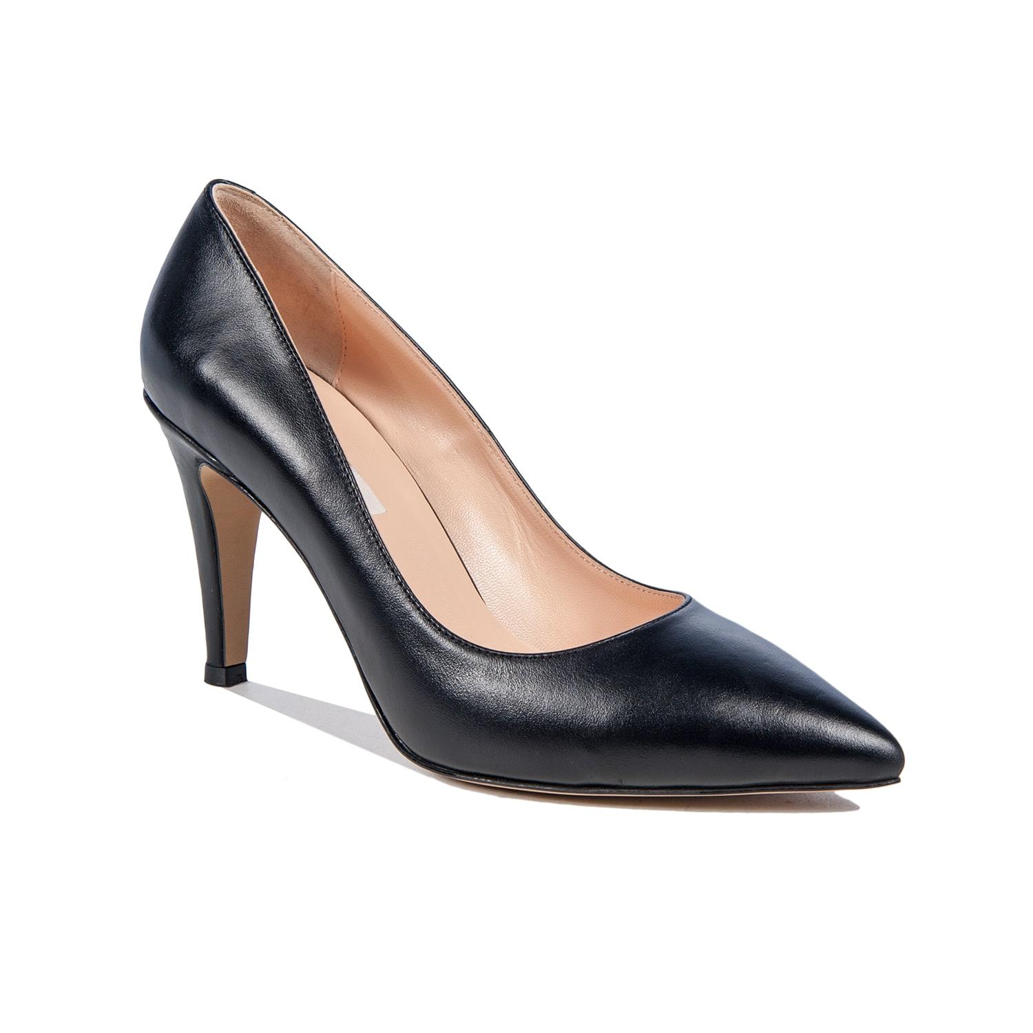 Siyah Winona Kadın Deri Stiletto 2010043580004