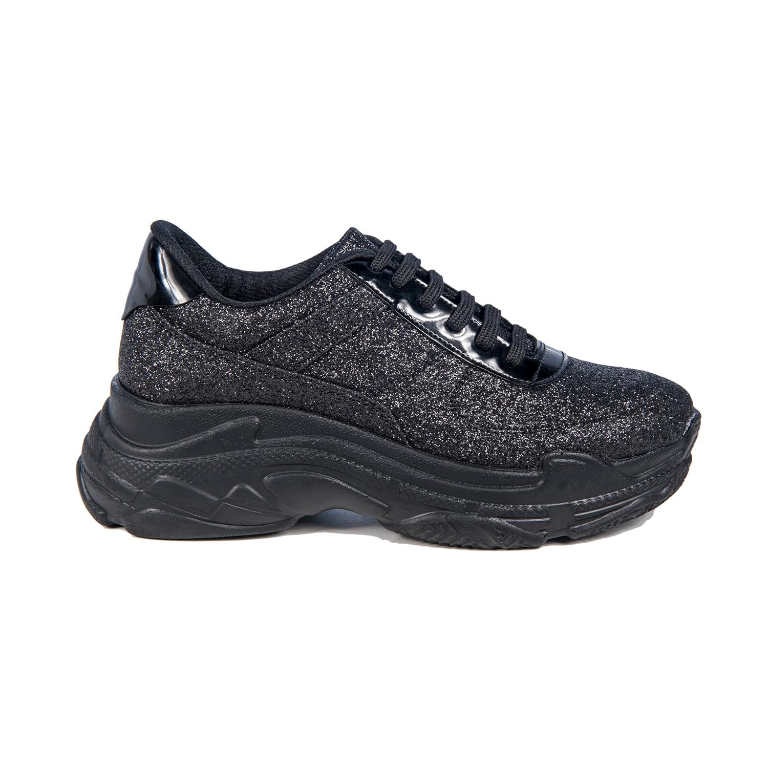 Siyah Delta Kadın Sneaker 2010043660011