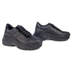 Siyah Delta Kadın Sneaker 2010043660012