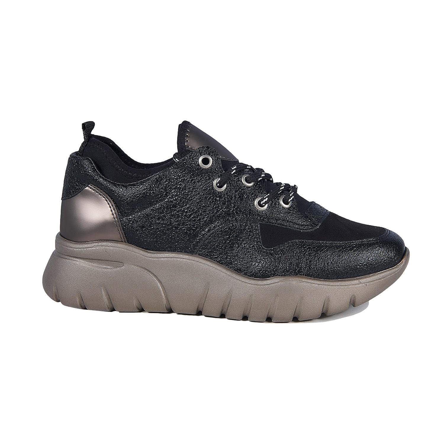 Siyah Hila Kadın Sneaker 2010044007006