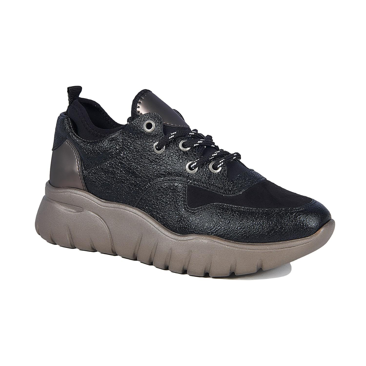 Siyah Hila Kadın Sneaker 2010044007006
