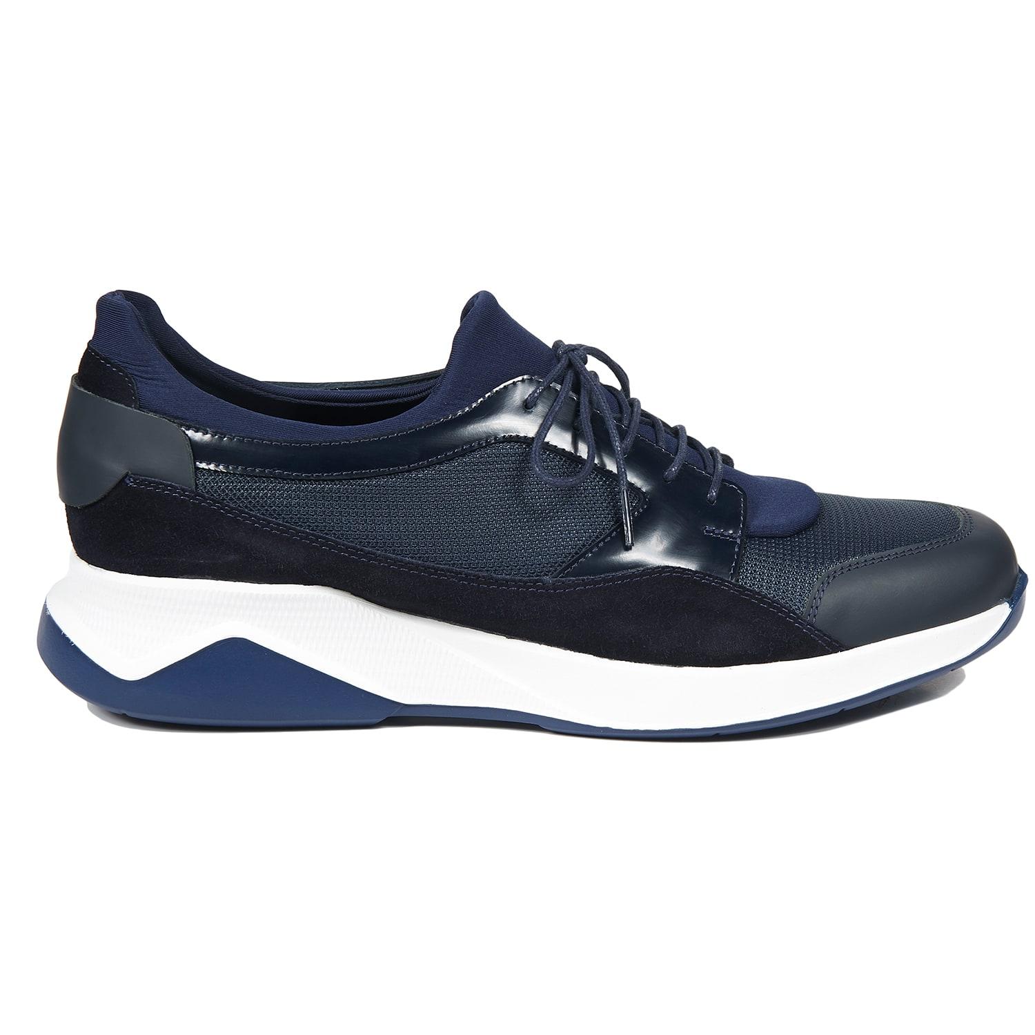 Lacivert Campus Erkek Deri Sneaker 2010043736007