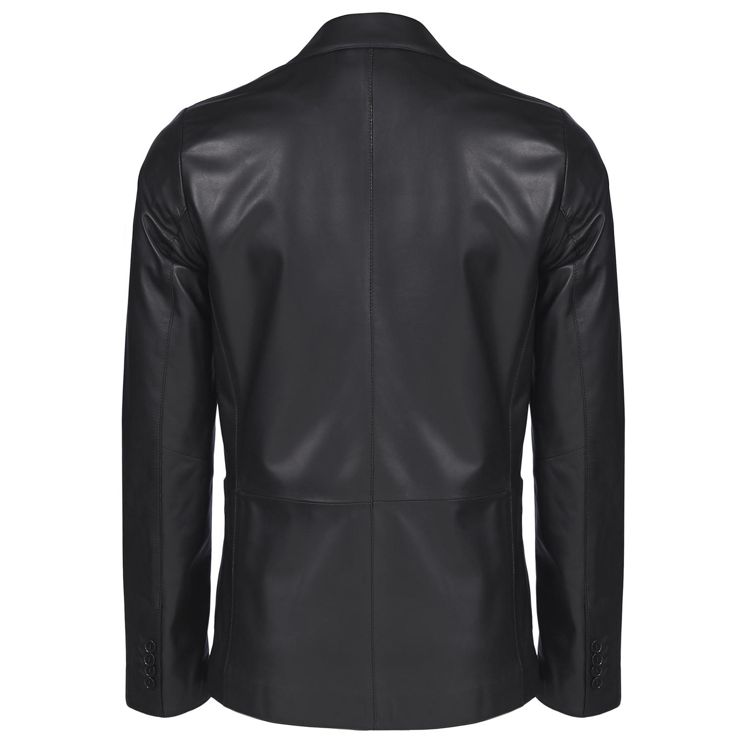 Nestor Erkek Deri Blazer Ceket 1010026816001