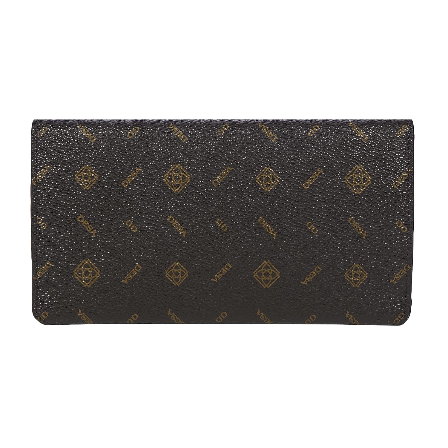 Kahve Zarf Monogram Kadın Cüzdan 1010027973001