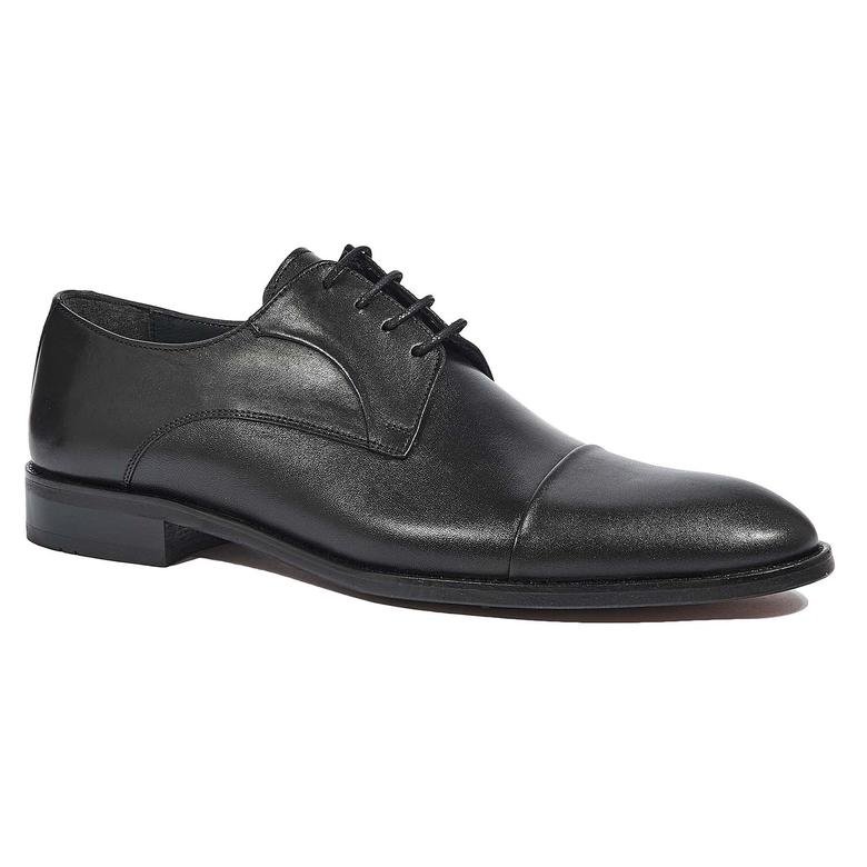 Siyah Antoine Erkek Deri Klasik Ayakkabı 2010044482012