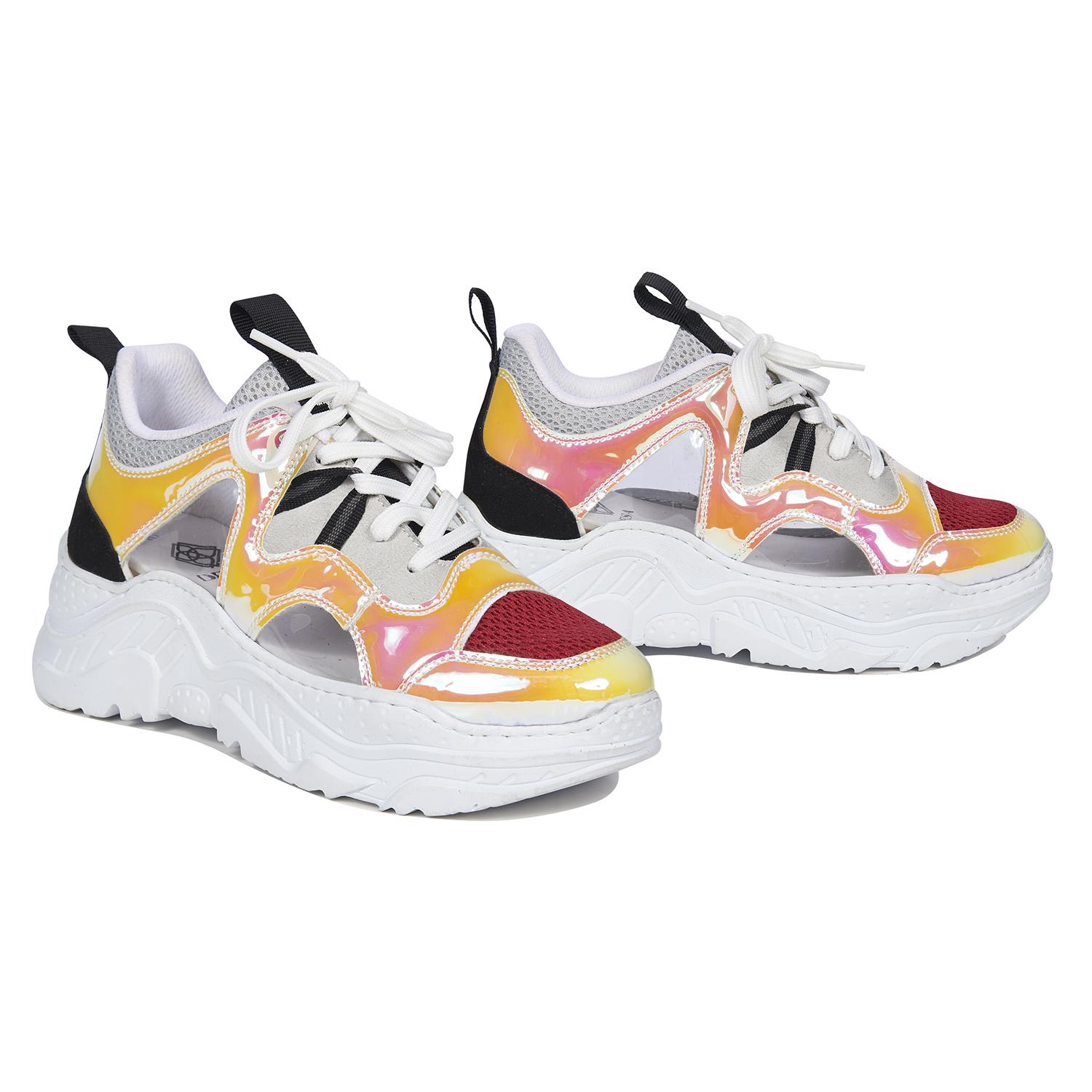 Gri Stella Kadın Hologram Sneaker 2010044158002
