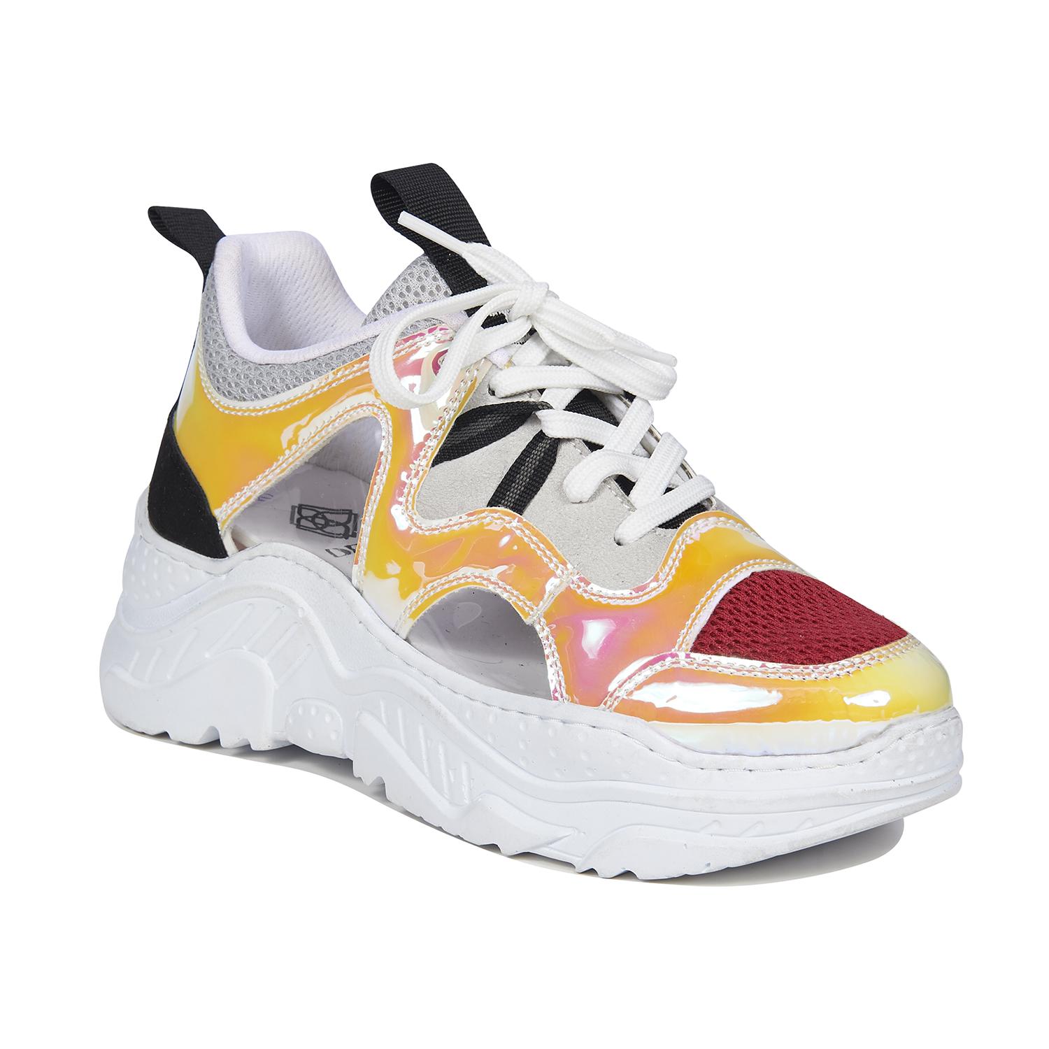 Gri Stella Kadın Hologram Sneaker 2010044158002