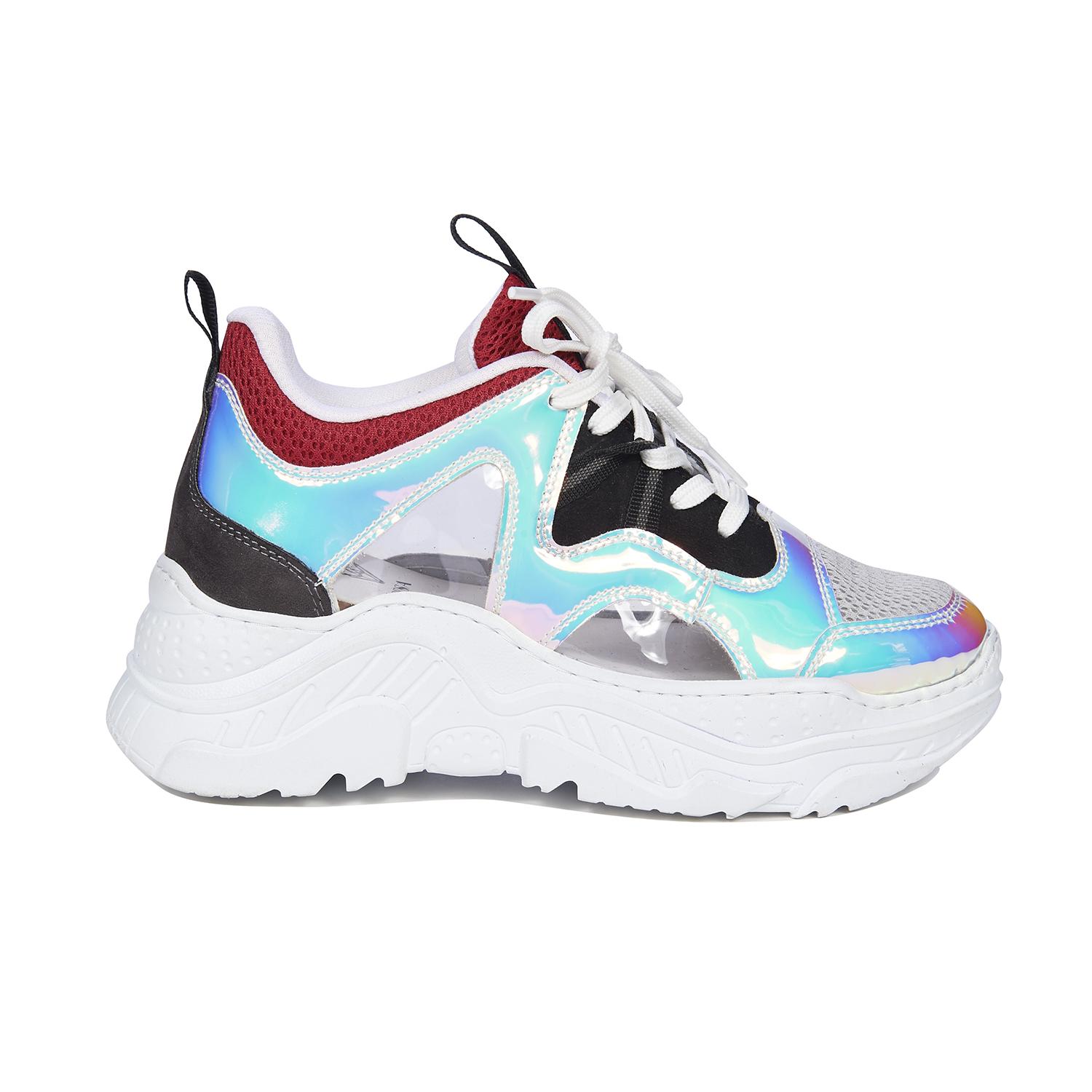 Gri Stella Kadın Hologram Sneaker 2010044158006