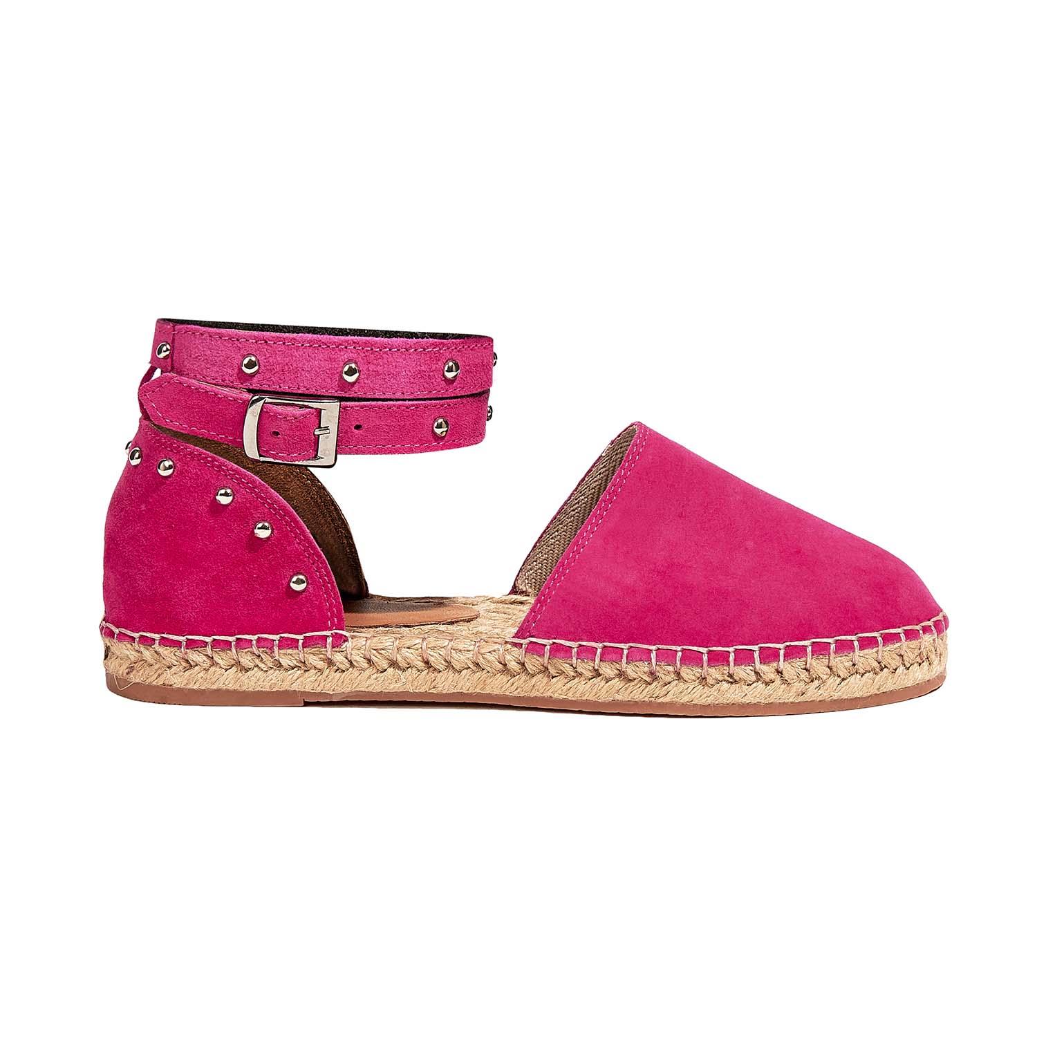 Pembe Verte Kadın Süet Espadril 2010044511015