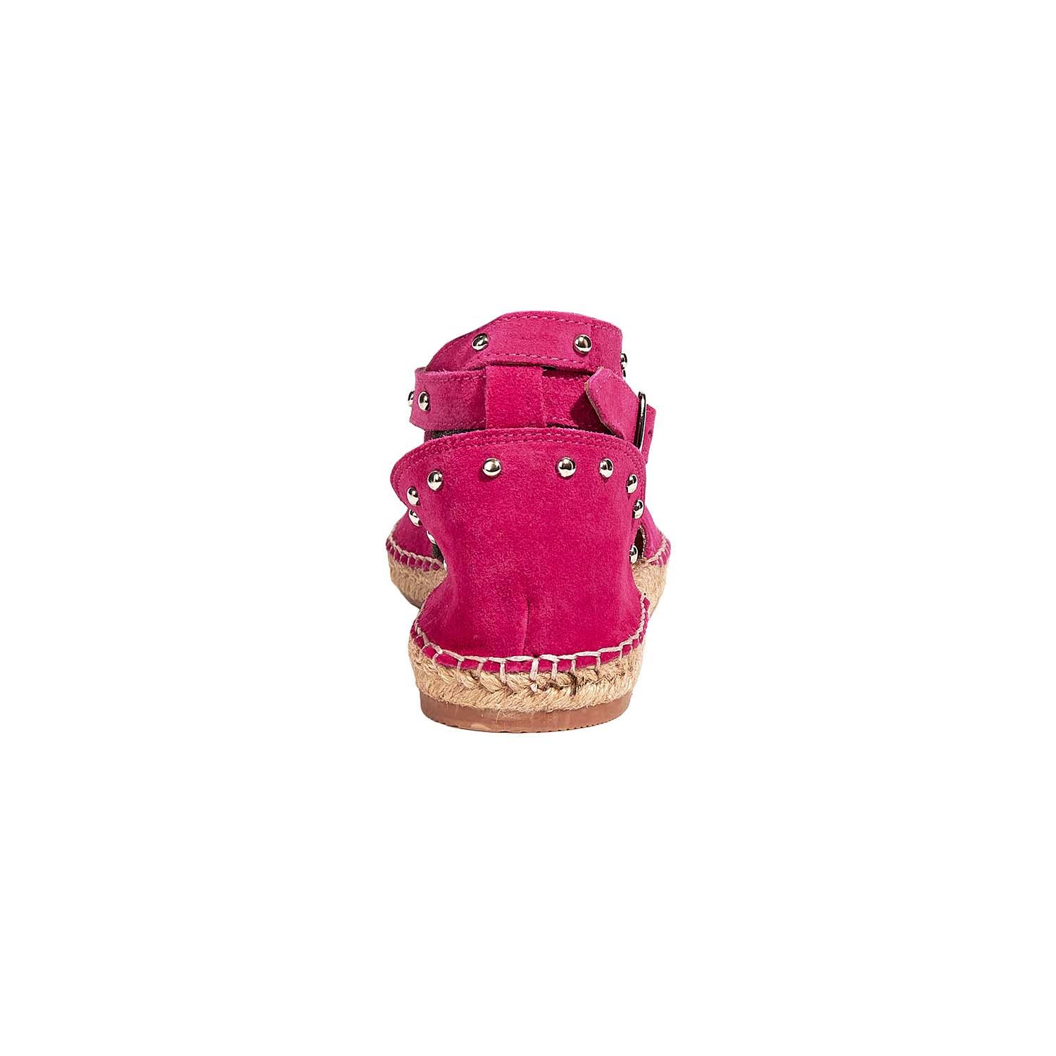 Pembe Verte Kadın Süet Espadril 2010044511015