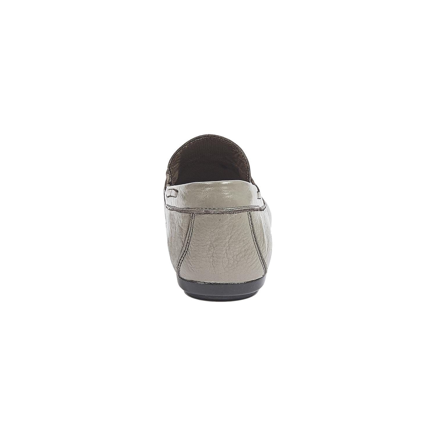 Gri Sarcio Erkek Deri Loafer 2010044082017