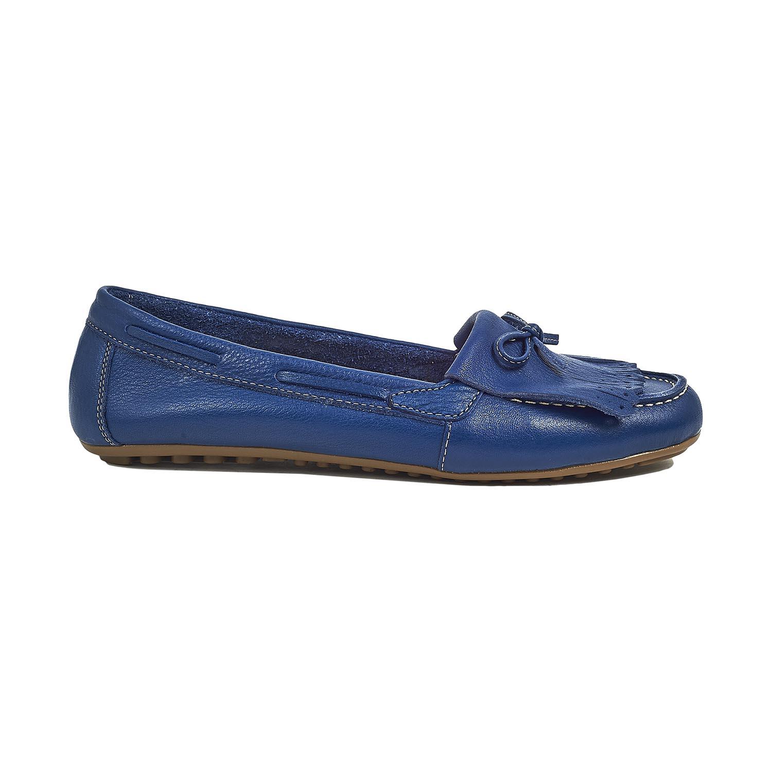 Lacivert Emma Kadın Deri Loafer 2010044080001
