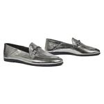 Gümüş Sergio Kadın Deri Loafer 2010044125011