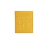Sarı D Logolu Kadın Deri Cüzdan 1010026354008
