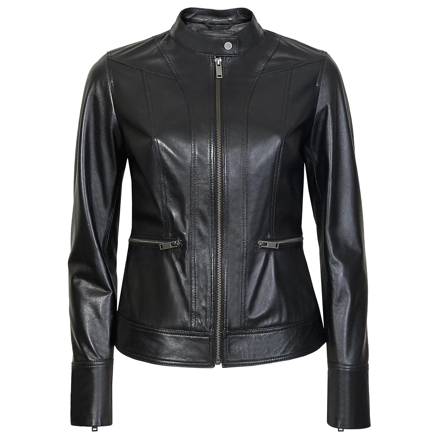 Siyah Akadia Kadın Biker Mont 1010028972008