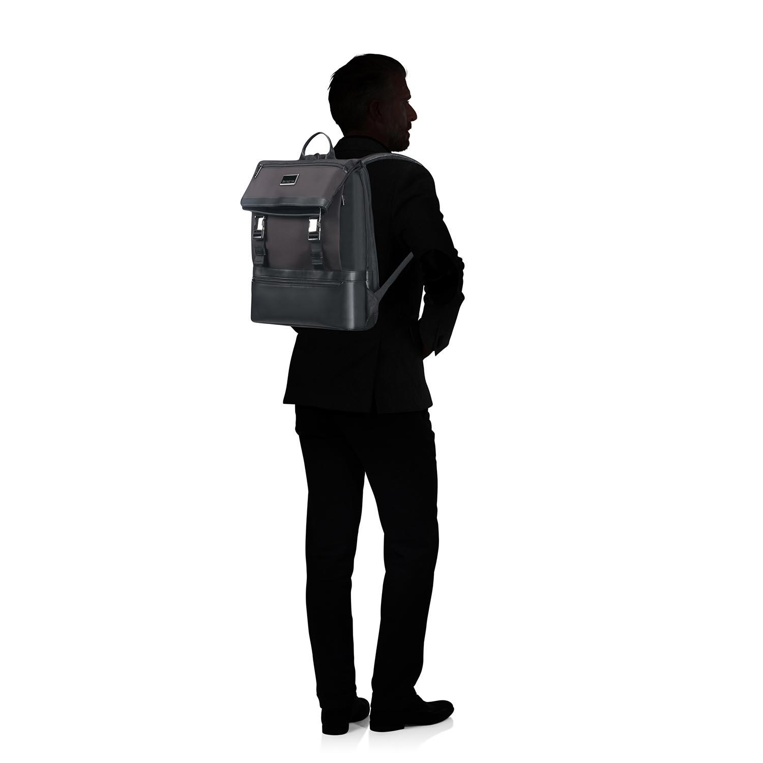 Samsonite Waymore-LP Sırt Çantası 15.6" Flap Slim 2010045360002
