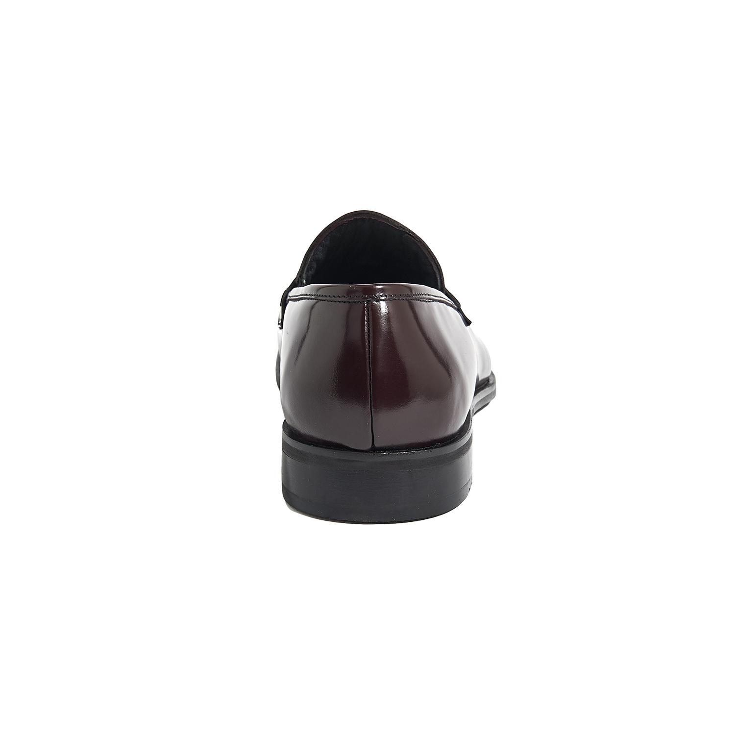 Bordo Marvel Erkek Deri Loafer 2010045185008