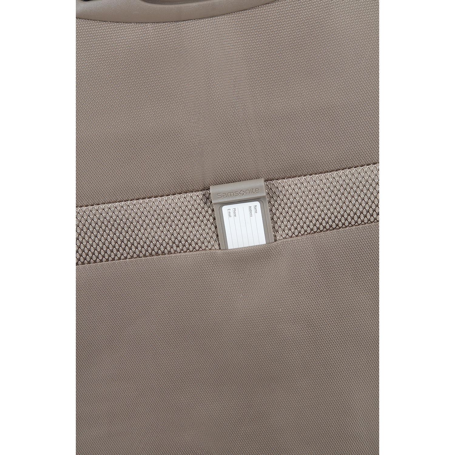 Samsonite Duopack - 4 Tekerlekli Körüklü İki Bölmeli Kabin Boy Valiz 55cm 2010045816001