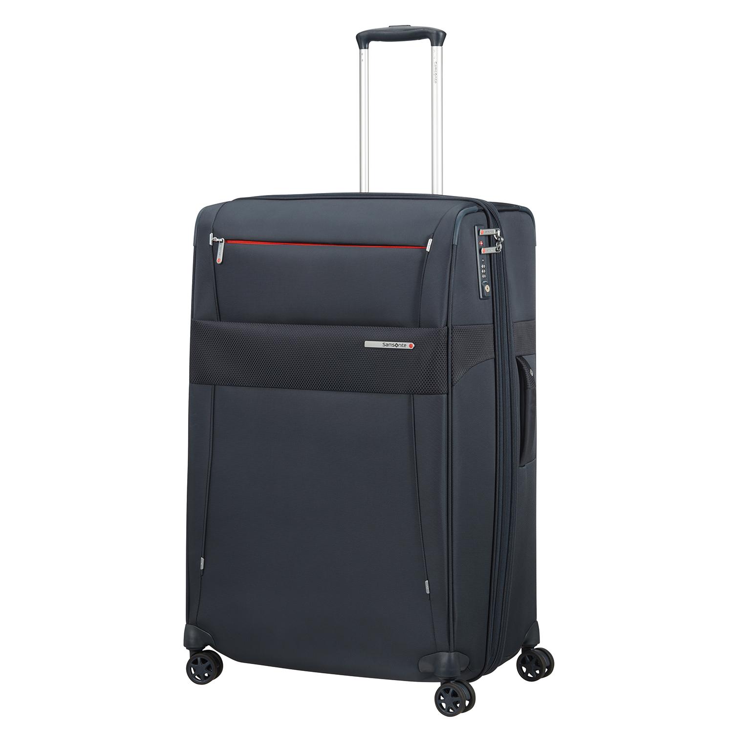 Samsonite Duopack - 4 Tekerlekli Körüklü İki Bölmeli Büyük Boy Valiz 78cm 2010045818003