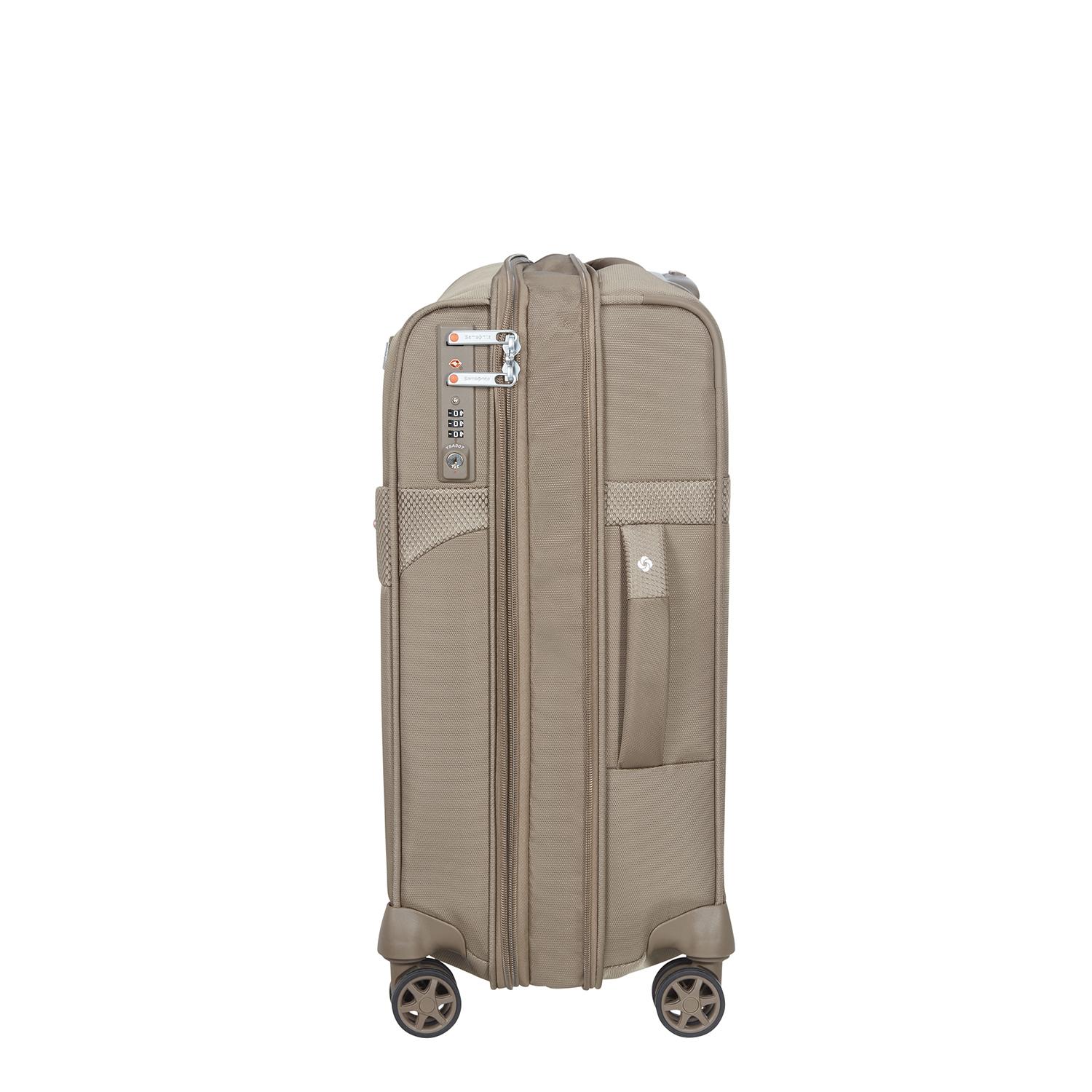 Samsonite Duopack - 4 Tekerlekli Körüklü İki Bölmeli Kabin Boy Valiz 55cm 2010045816001