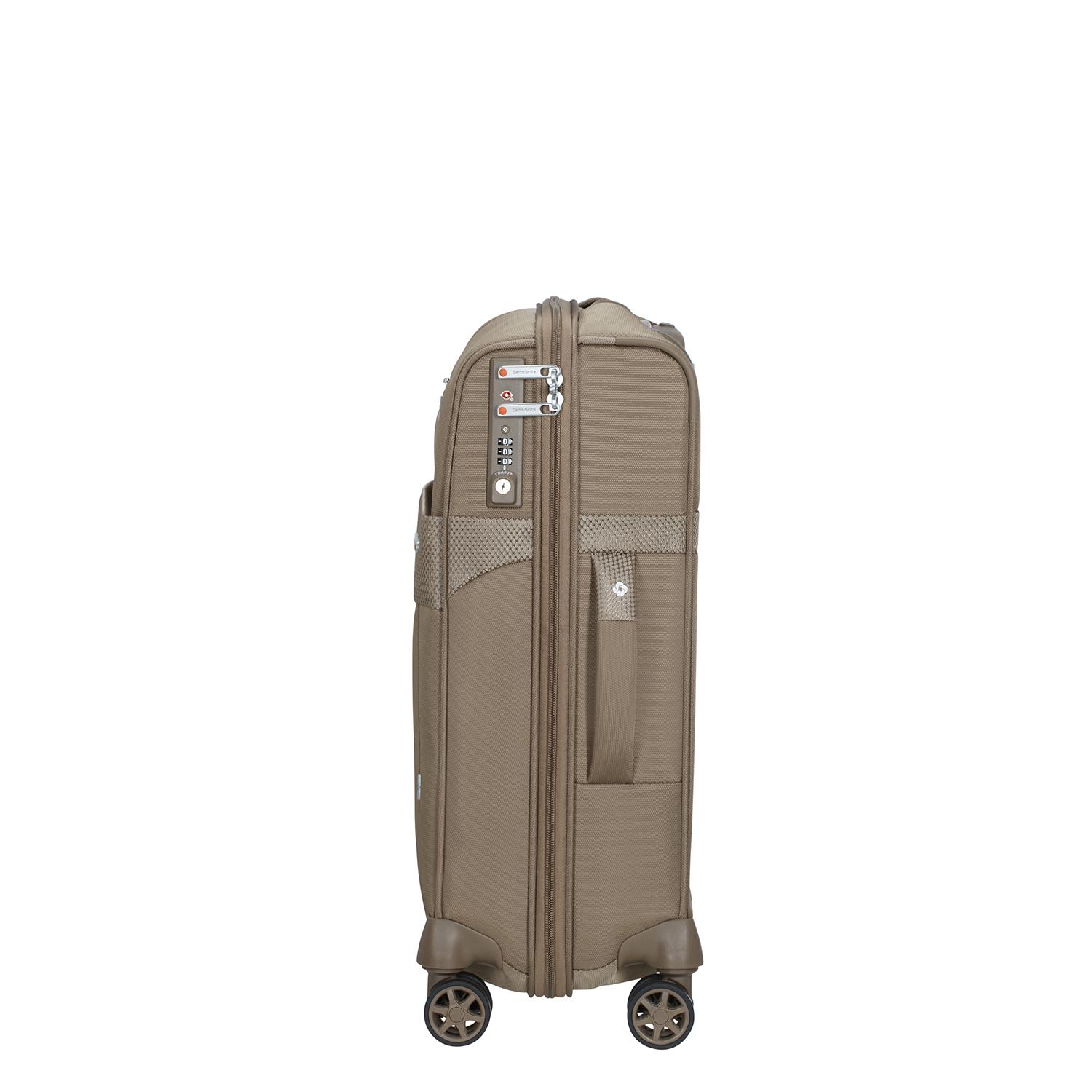 Samsonite Duopack - 4 Tekerlekli Körüklü İki Bölmeli Kabin Boy Valiz 55cm 2010045816001