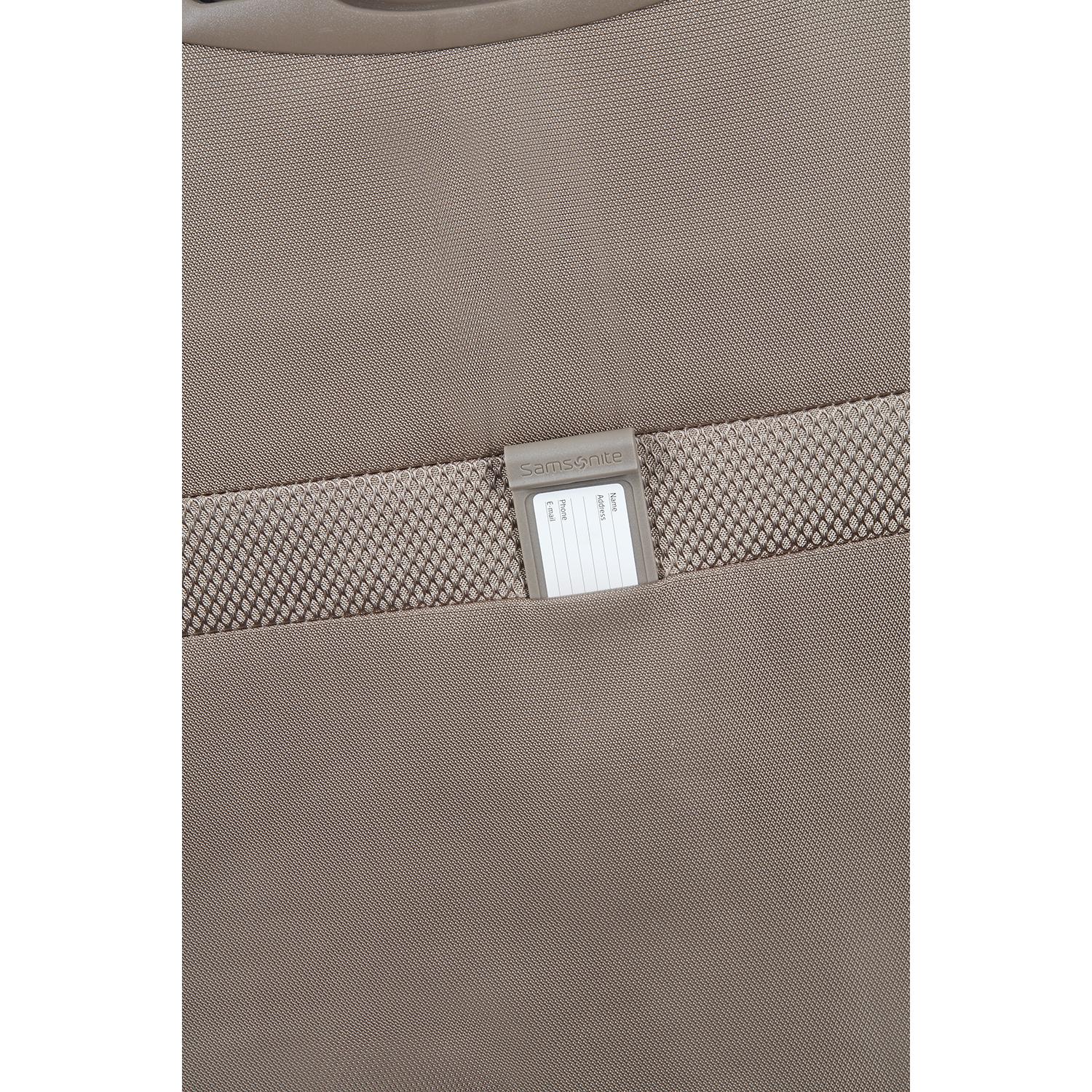 Samsonite Duopack - 4 Tekerlekli Körüklü İki Bölmeli Kabin Boy Valiz 55cm 2010045816001