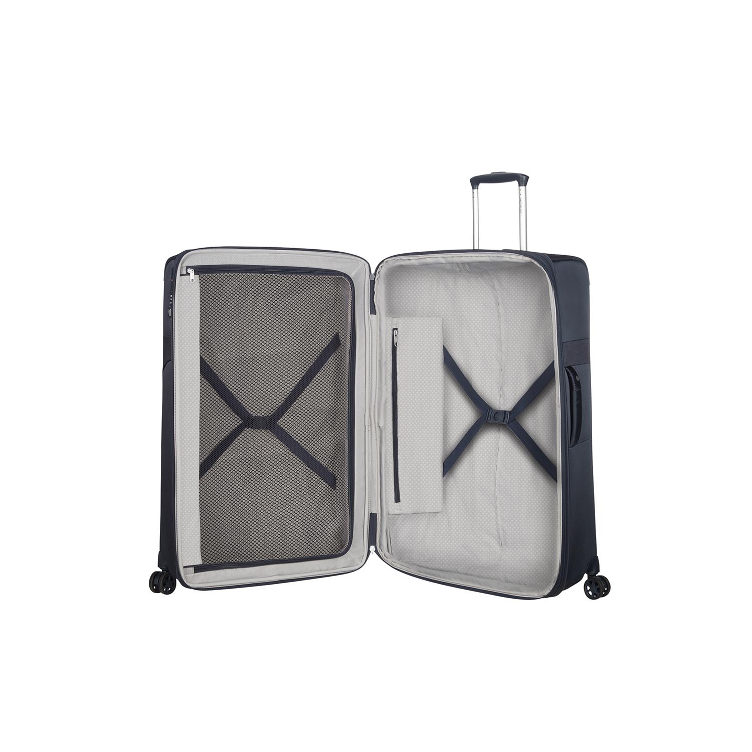 Samsonite Duopack - 4 Tekerlekli Körüklü İki Bölmeli Büyük Boy Valiz 78cm 2010045818003