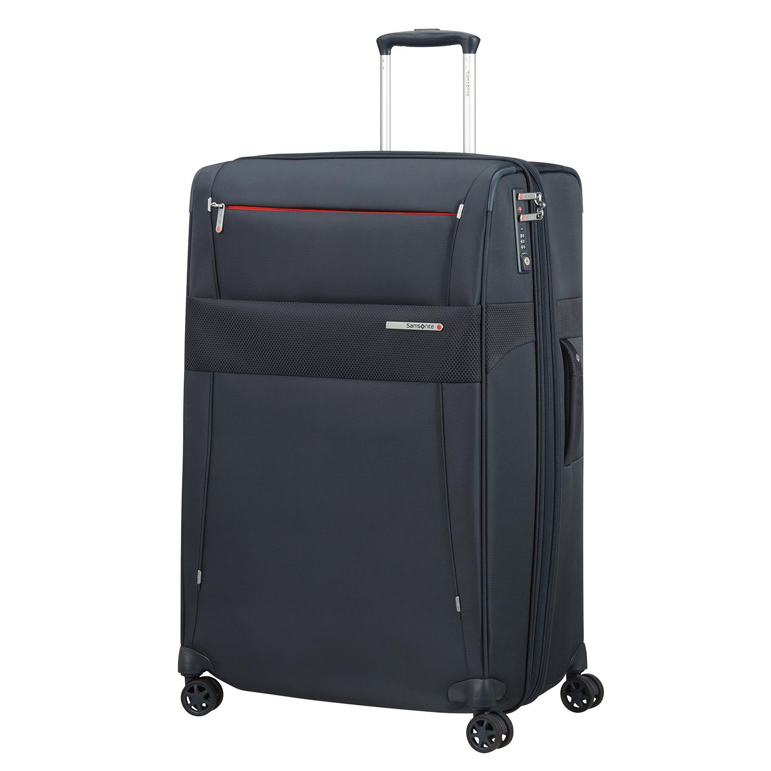 Samsonite Duopack - 4 Tekerlekli Körüklü İki Bölmeli Büyük Boy Valiz 78cm 2010045818003