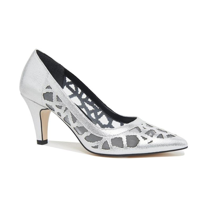 Gümüş Linda Kadın Klasik Ayakkabı 2010046052014