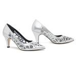 Gümüş Linda Kadın Klasik Ayakkabı 2010046052011