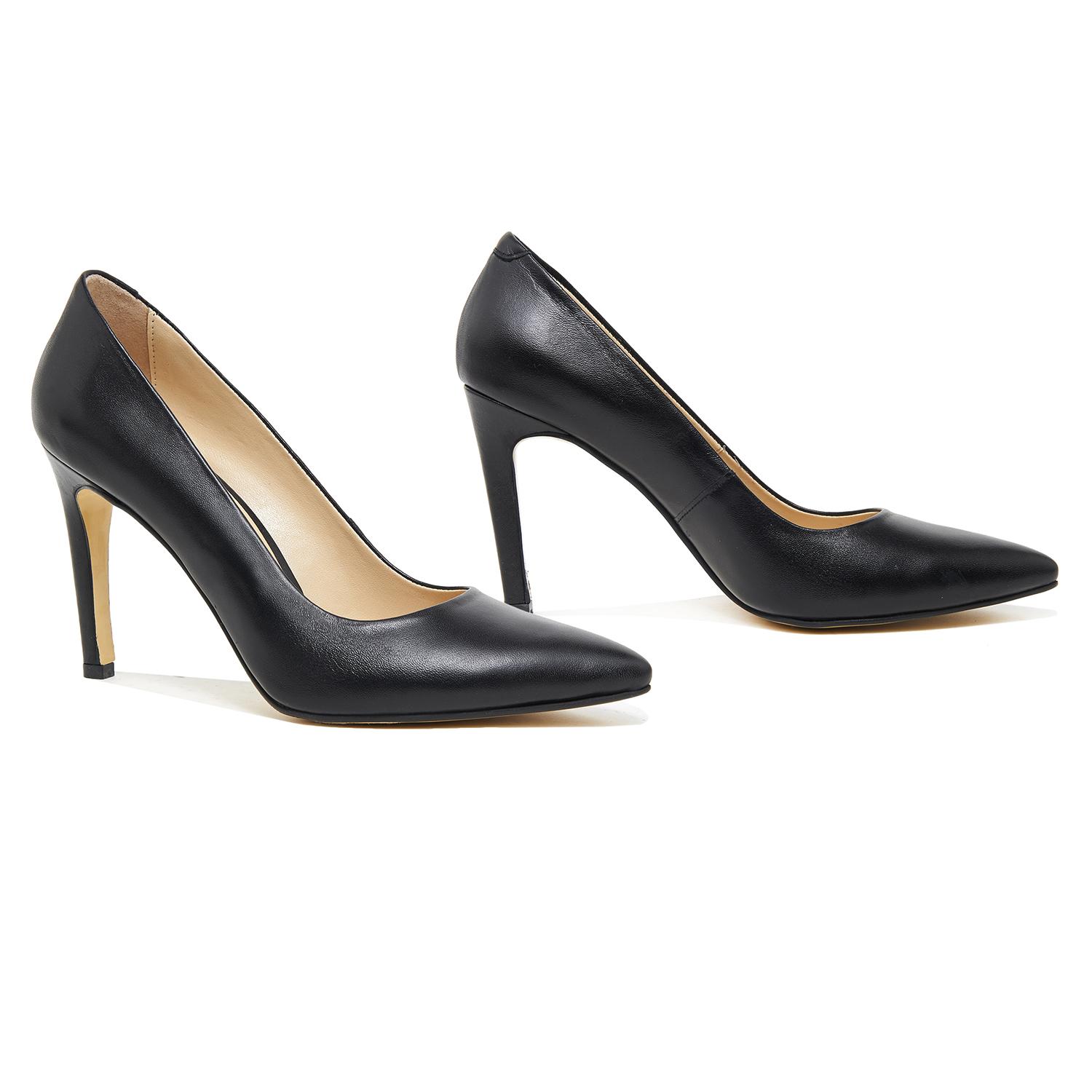 Siyah Brune Kadın Deri Stiletto 2010046342001