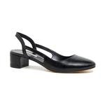 Siyah Mohn Kadın Deri Klasik Ayakkabı 2010046356001