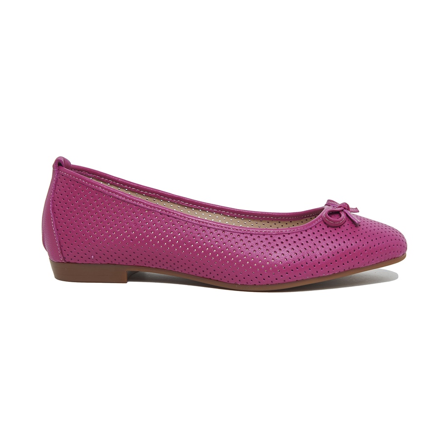 Pembe Taffie Kadın Deri Babet 2010046310010