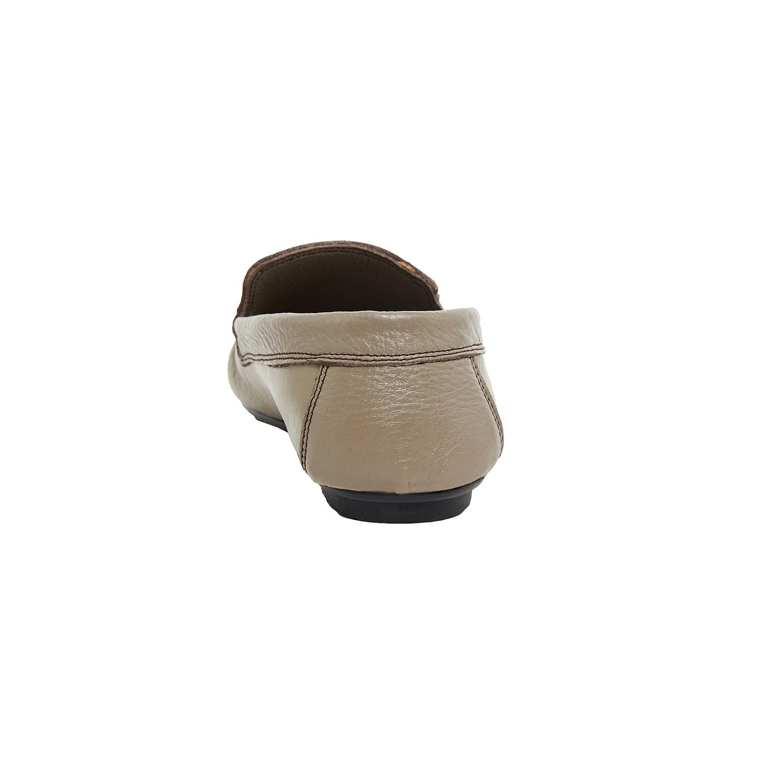Gri Tilda Erkek Deri Loafer 2010046059011