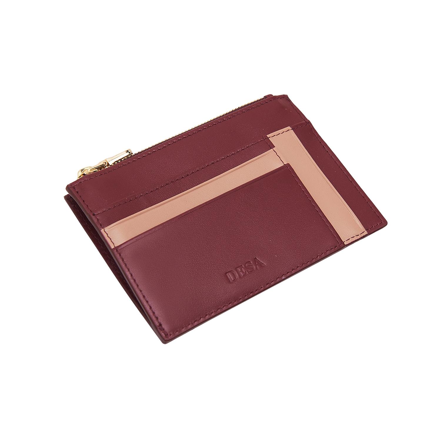 Bordo Adore Kadın Deri Kartlık 1010030369001