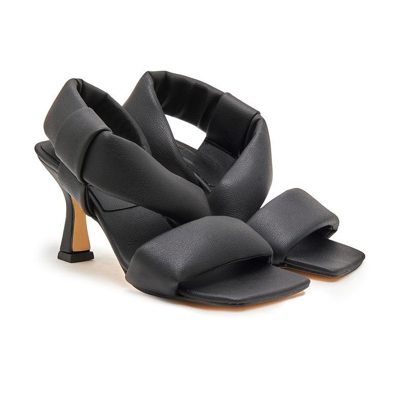 Siyah Medina Kadın Sandalet 2010046623002