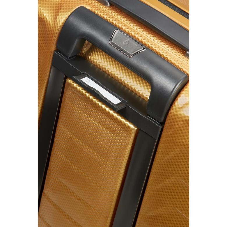 Samsonite Proxis - Spinner Sarı 4 Tekerlekli Körüklü Kabin Boy Valiz 55 cm 2010046568003