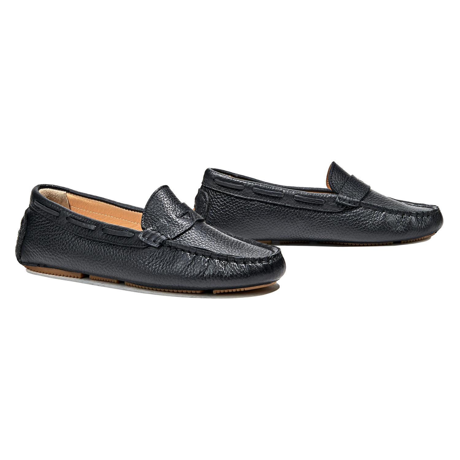Siyah Marcel Kadın Deri Loafer 2010044518006
