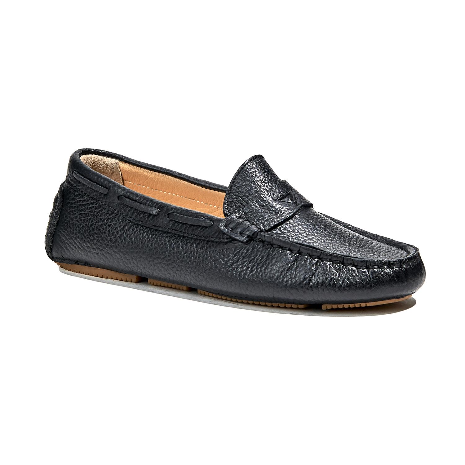 Siyah Marcel Kadın Deri Loafer 2010044518006